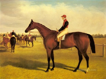 Don John, el ganador del 1838St Leger con William Scott Up Herring Snr John Frederick caballo Pinturas al óleo